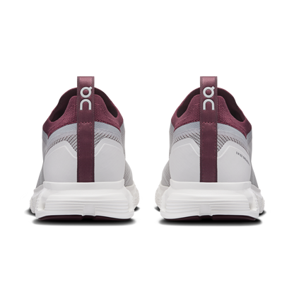 On Running Men's Cloud 6 Versa Shoes - Silver / Maroon
