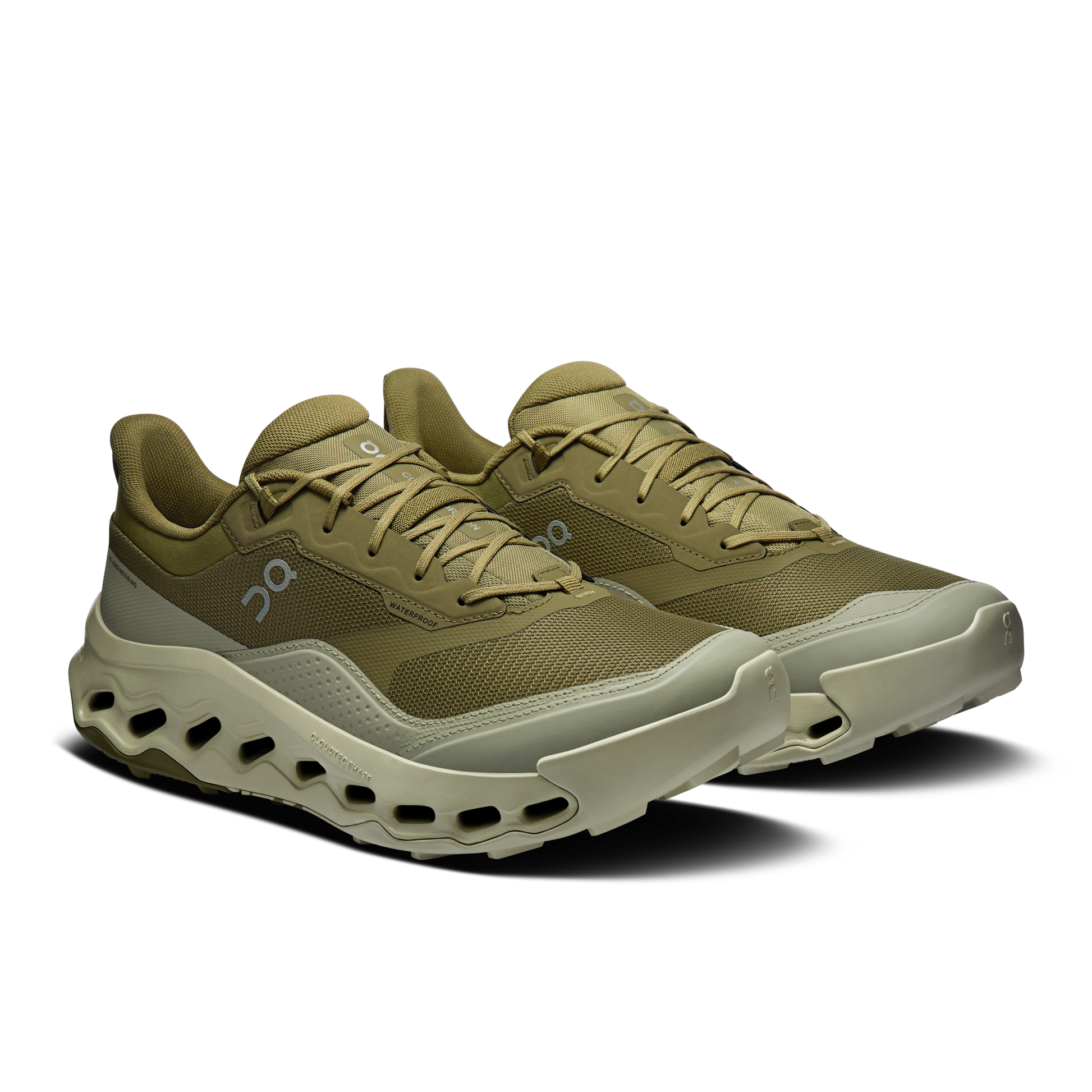 On Running Men's Cloudhorizon 2 Waterproof Shoes - Olive / Chalk - Shopsportive