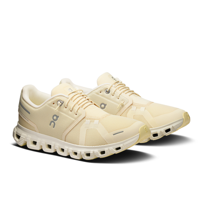 On Running Women's Cloud 6 Shoes - Castor / Ivory - Shopsportive