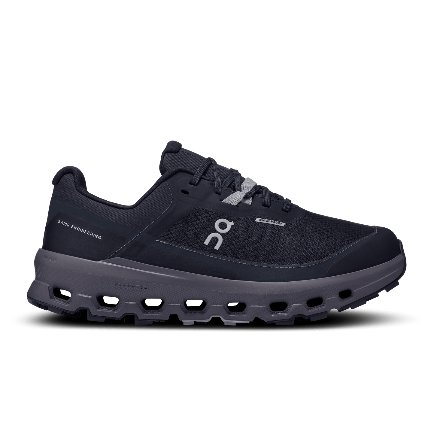 On Running Women's Cloudvista 2 Waterproof Shoes - Black / Eclipse - Shopsportive