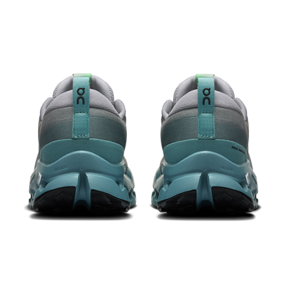 On Running Men's Cloudsurfer Trail 2 Shoes - Platinum / Tide