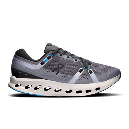 On Running Men's Cloudsurfer 2 Wide Shoes - Black / Malibu - Shopsportive