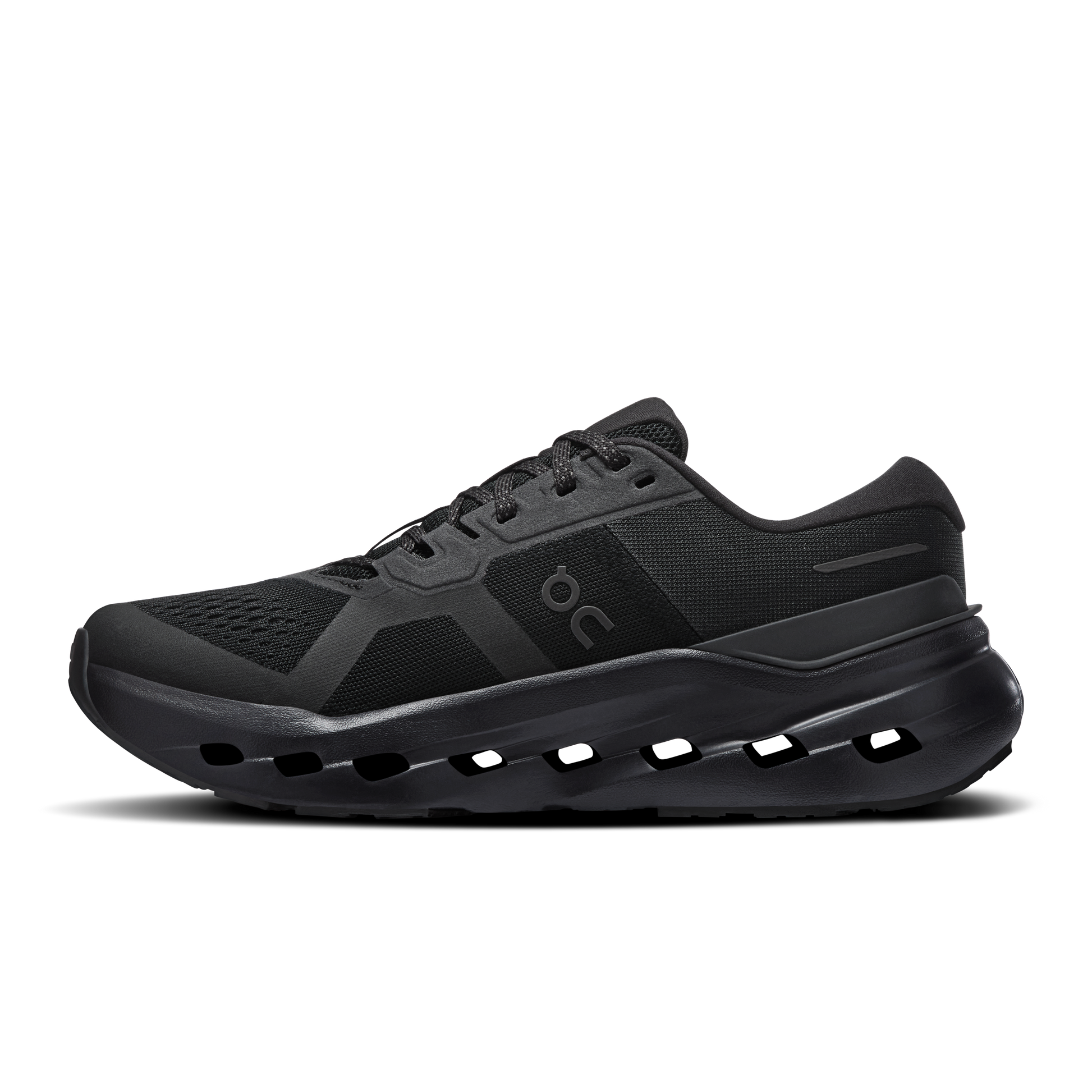 On Running Women's Cloudrunner 3 Wide Shoes - Black / Black - Shopsportive