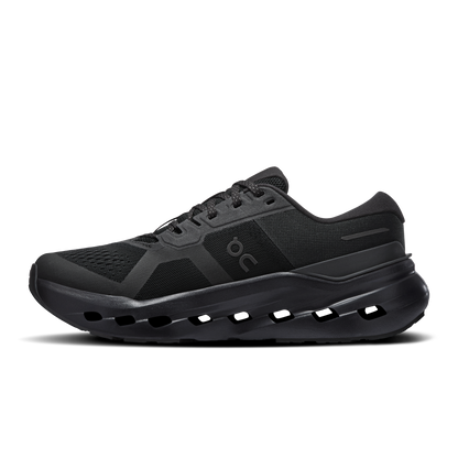 On Running Women's Cloudrunner 3 Wide Shoes - Black / Black - Shopsportive