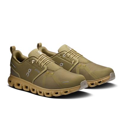 On Running Men's Cloud 6 Waterproof Shoes - Olive / Safari - Shopsportive