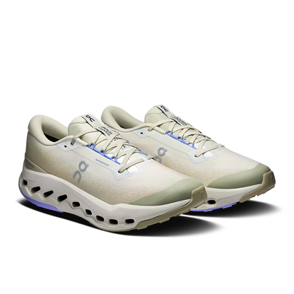 On Running Men's Cloudsurfer Trail 2 Waterproof Shoes - Ghost / Chalk - Shopsportive