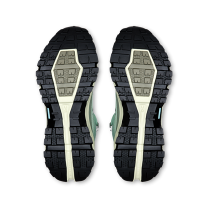 On Running Women's Cloudrock Mid Waterproof Shoes - Mineral / Aloe - Shopsportive