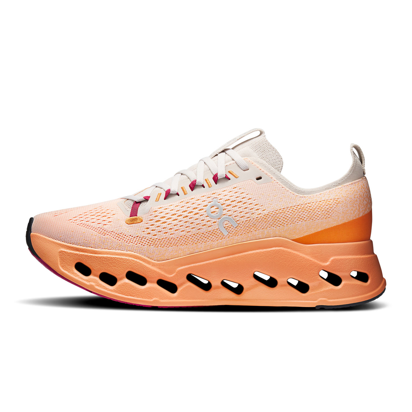 On Running Men's Cloudsurfer Max Shoes - Pearl / Tangerine - Shopsportive