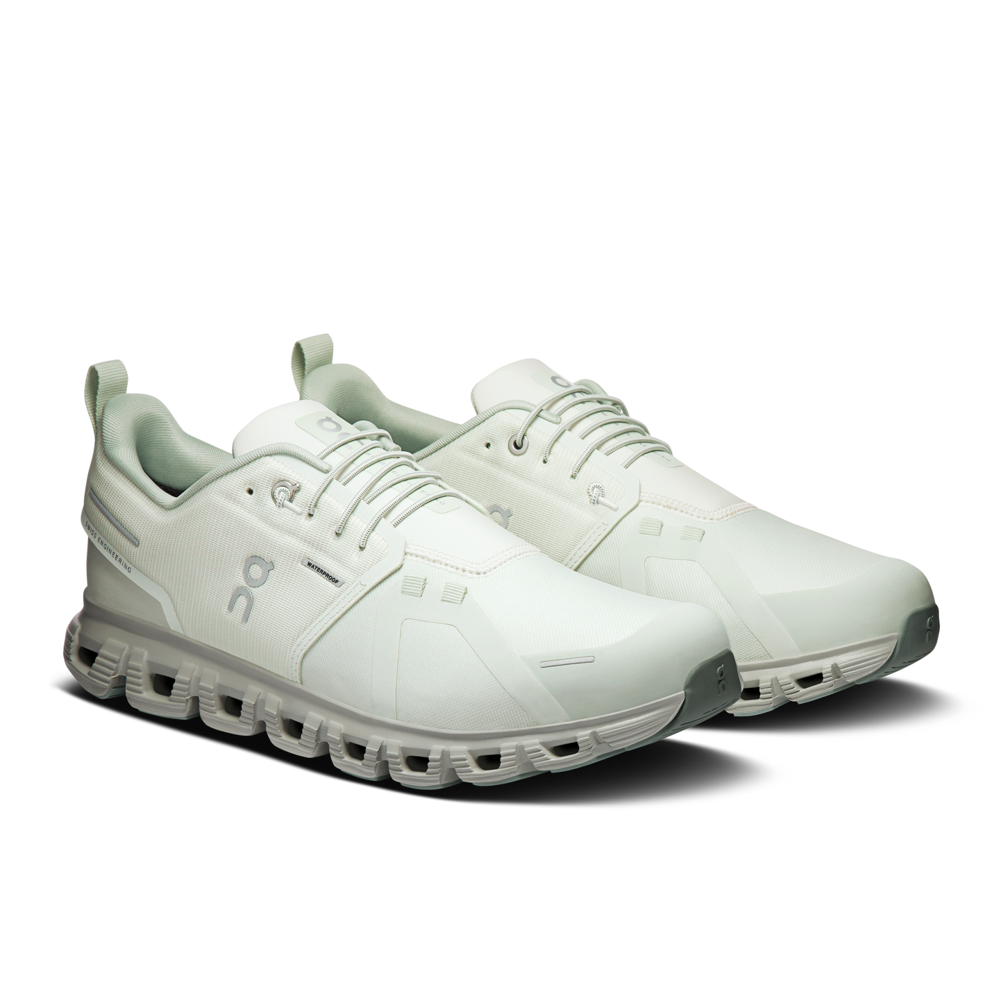 On Running Men's Cloud 6 Waterproof Shoes - Iceberg / Tin - Shopsportive