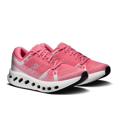 On Running Women's Cloudsurfer 2 Shoes - Camellia / Ivory
