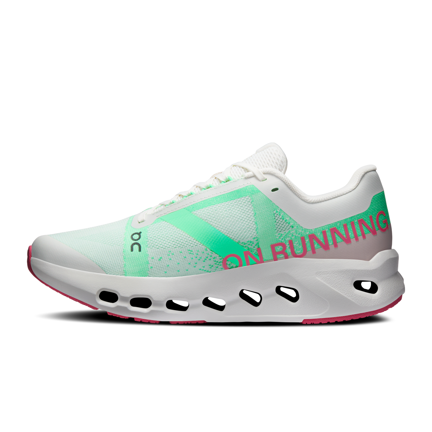 On Running Kids' Cloudsurfer Youth Shoes - Verdite / Ivory