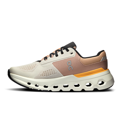 On Running Women's Cloudrunner 2 Shoes - Pearl / Tangerine - Shopsportive