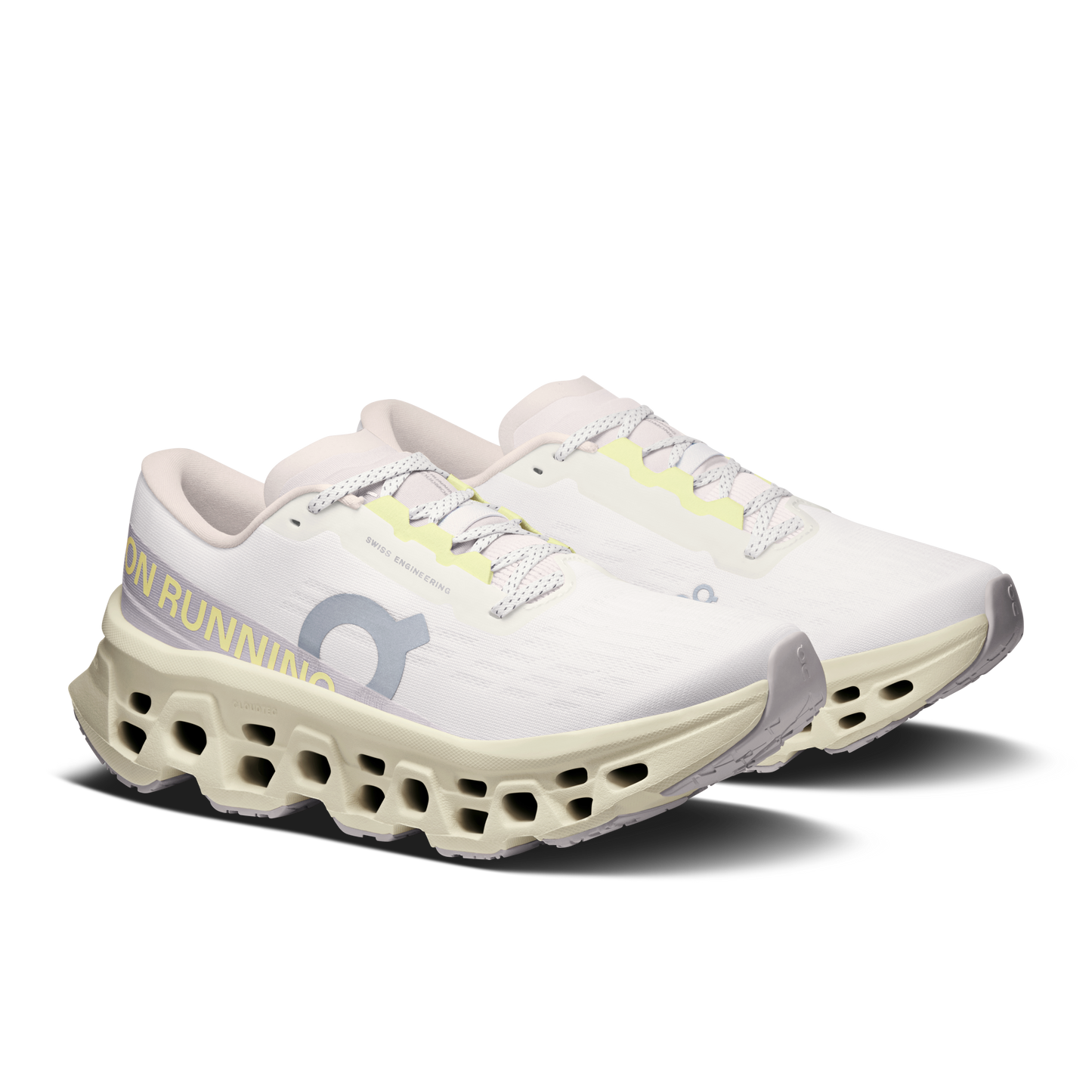 On Running Women's Cloudmonster 3 Shoes - Ivory / Seedling - Shopsportive