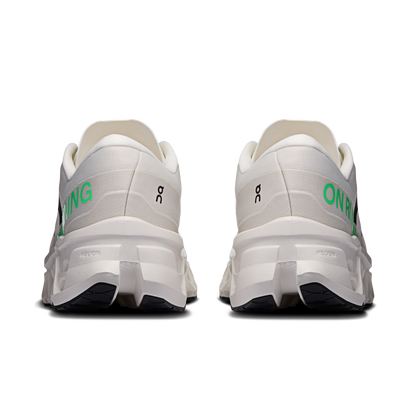 On Running Men's Cloudmonster 3 Wide Shoes - Ivory / Ivory