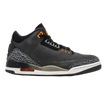 Nike Men's Air Jordan 3 Fear Shoes - Night Stadium / Black / Flat Pewter / Total Orange - Shopsportive
