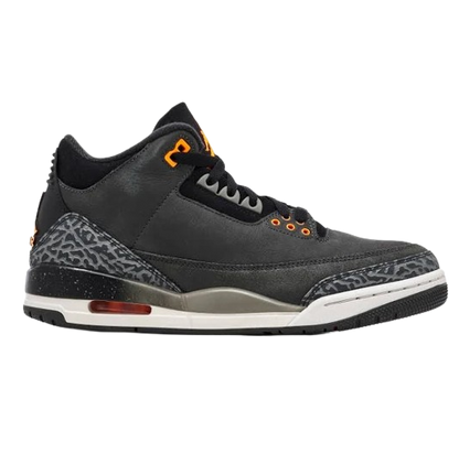 Nike Men's Air Jordan 3 Fear Shoes - Night Stadium / Black / Flat Pewter / Total Orange - Shopsportive