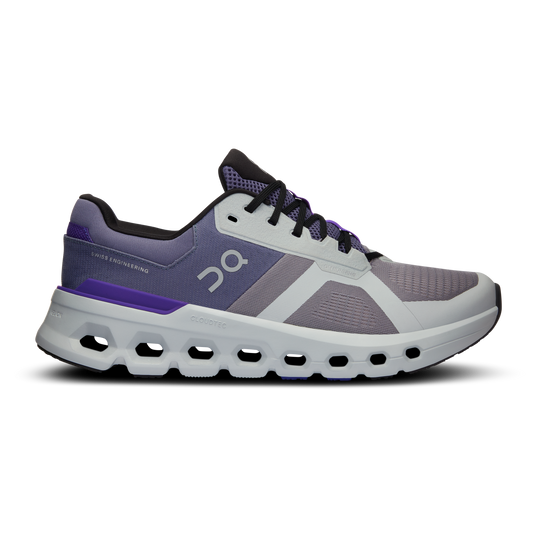 On Running Men's Cloudrunner 2 Shoes - Fossil / Indigo