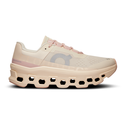 On Running Women's Cloudmonster Shoes - Moon / Fawn - Shopsportive