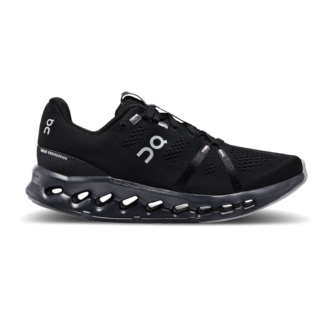 On Running Women's Cloudsurfer Shoes - All Black