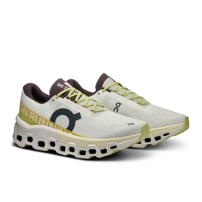 On Running Men's Cloudmonster 2 Shoes - Undyed / Zest - Shopsportive