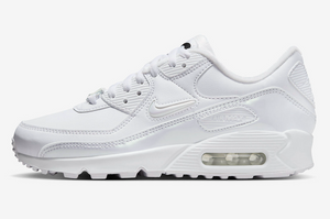Nike Women's Air Max 90 SE Just Do It Shoes - All White