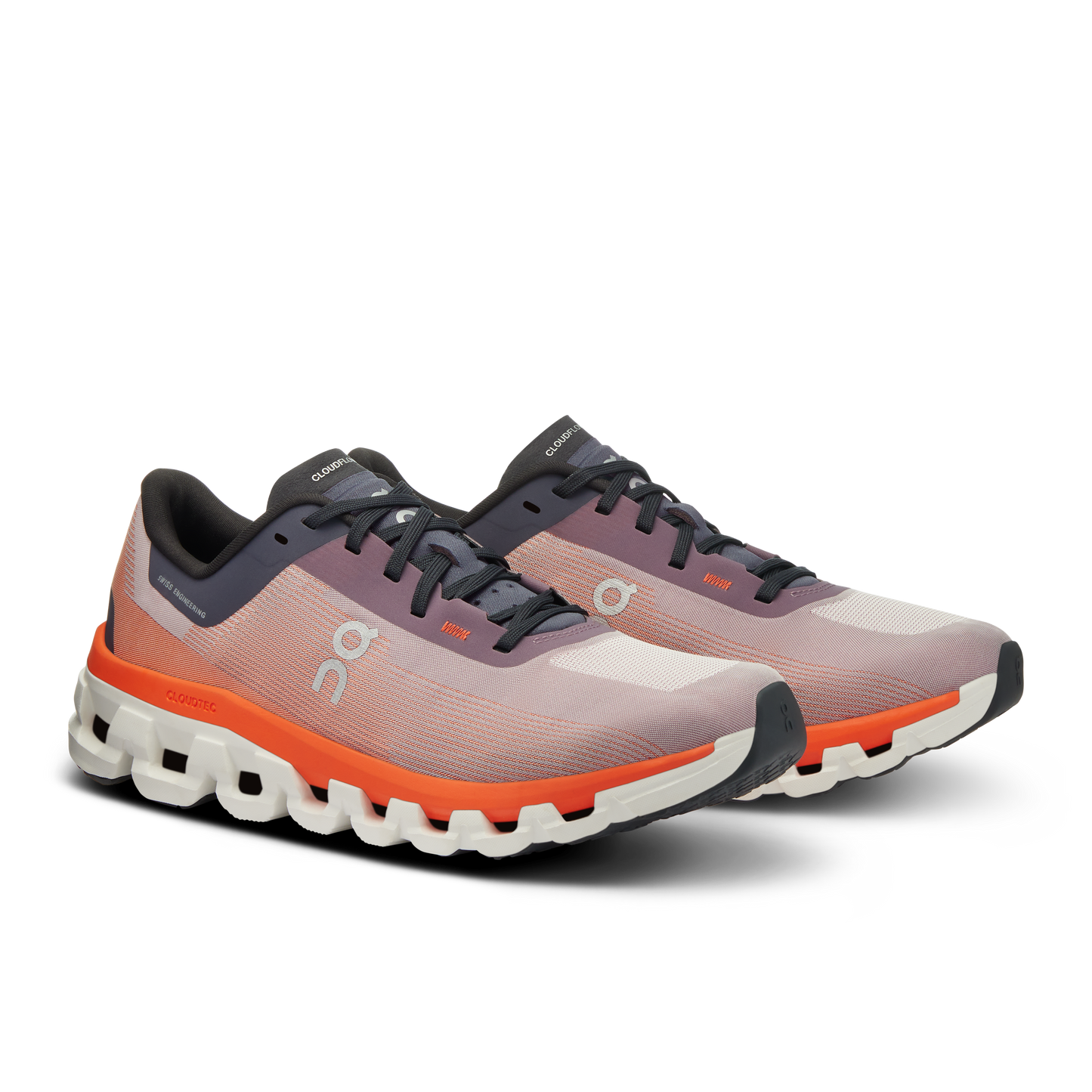 On Running Women's Cloudflow 4 Shoes - Quartz / Flame