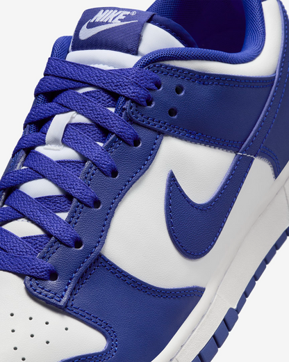 Nike Men's Dunk Low Retro Shoes - White / University Red / Concord - Shopsportive