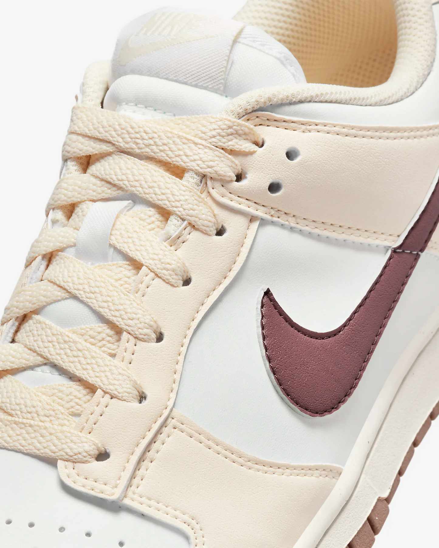 Nike Women's Dunk Low Shoes - Coconut Milk / Summit White / Smokey Mauve