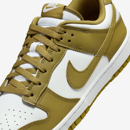 Nike Men's Dunk Low Retro Shoes - White / Pacific Moss - Shopsportive