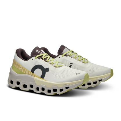 On Running Women's Cloudmonster 2 Shoes - Undyed / Zest - Shopsportive