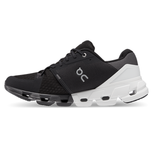On Running Women's Cloudflyer 4 Wide Shoes - Black / White