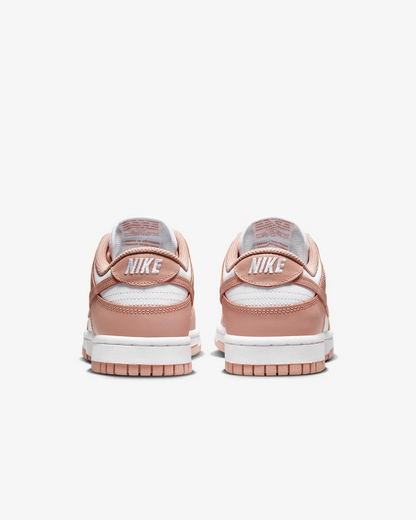 Nike Women's Dunk Low Shoes - White / Rose Whisper - Shopsportive