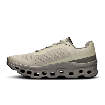 On Running Men's Cloudmonster Shoes - Ice / Alloy - Shopsportive