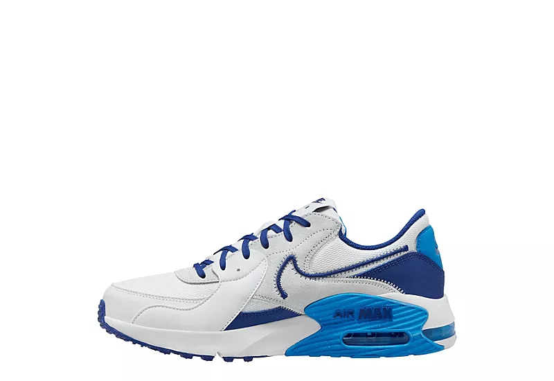 Nike Men's Air Max Excee Shoes - White / Royal Blue / Black