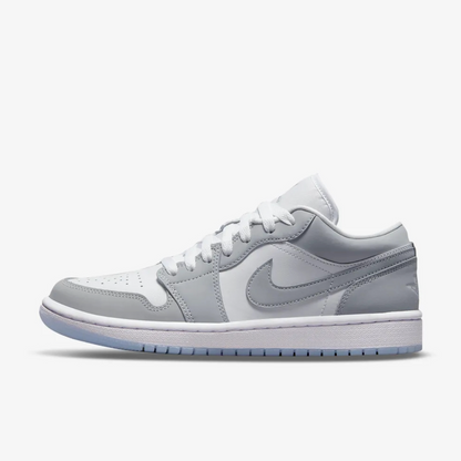 Nike Women's Air Jordan 1 Low Shoes - White / Wolf Grey - Shopsportive