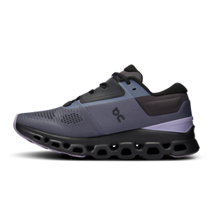 On Running Women's Cloudstratus 3 Shoes - Metal / Wisteria