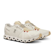 Load image into Gallery viewer, On Running Men&#39;s Cloud 5 Push Shoes - Ivory / Savannah
