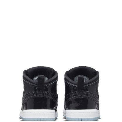 Nike Kids' Air Jordan 1 Mid SE TD Shoes - Black / Concord Blue / White - Shopsportive