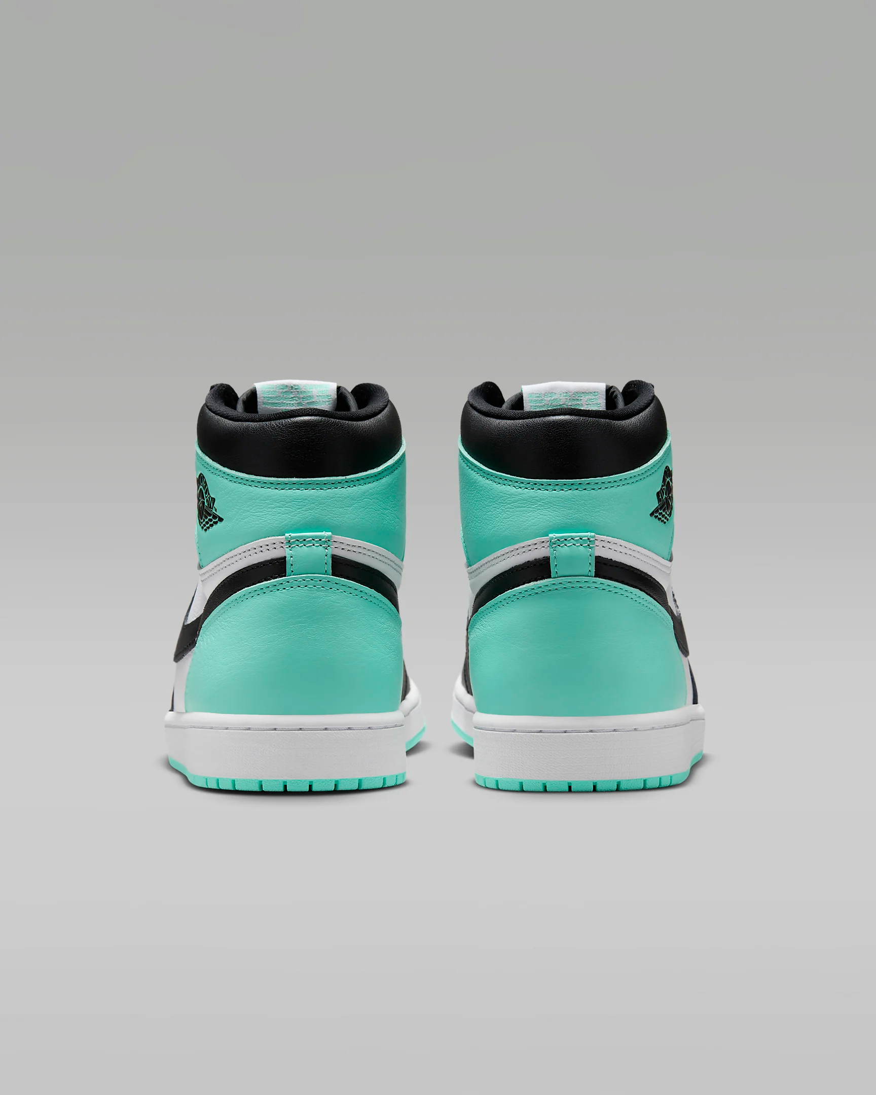 Nike Men's Air Jordan 1 Retro High OG Shoes - White / Green Glow Nike Men's Air Jordan 1 Retro High OG Shoes - White / Green Glow