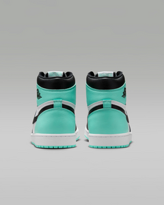 Nike Men's Air Jordan 1 Retro High OG Shoes - White / Green Glow / Black