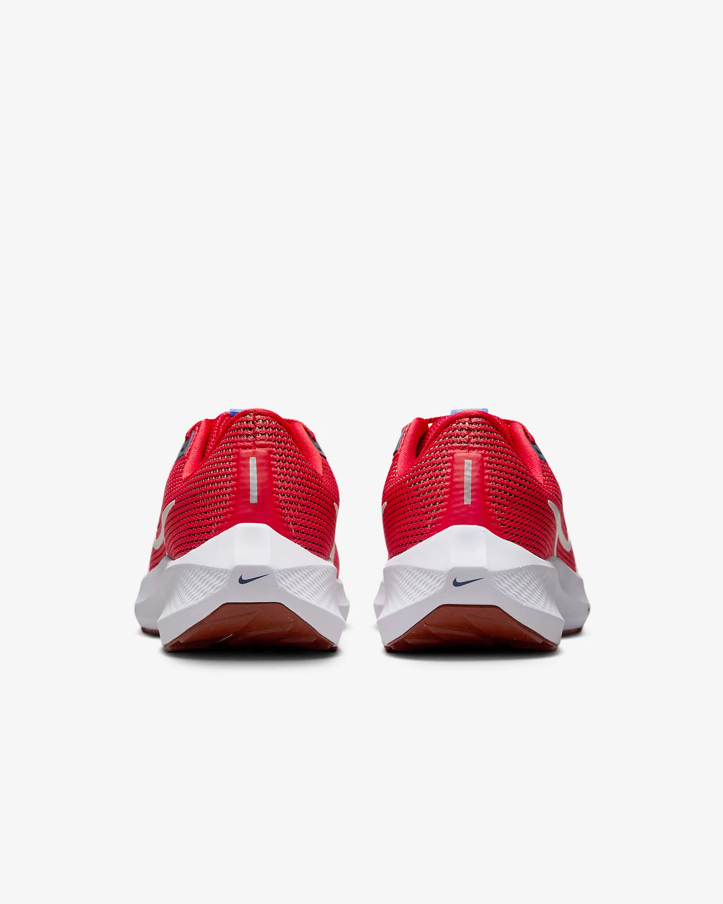Nike Men's Pegasus 40 Shoes - University Red / Midnight Navy / Blue Joy / Sea Glass