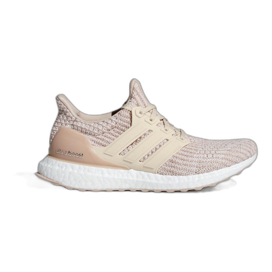 Adidas Women's Ultra Boost 4.0 Shoes - Ash Pearl / Linen / Clear Orange