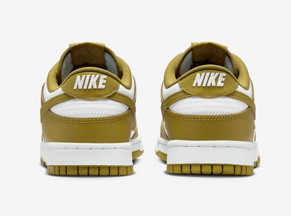 Nike Men's Dunk Low Retro Shoes - White / Pacific Moss - Shopsportive