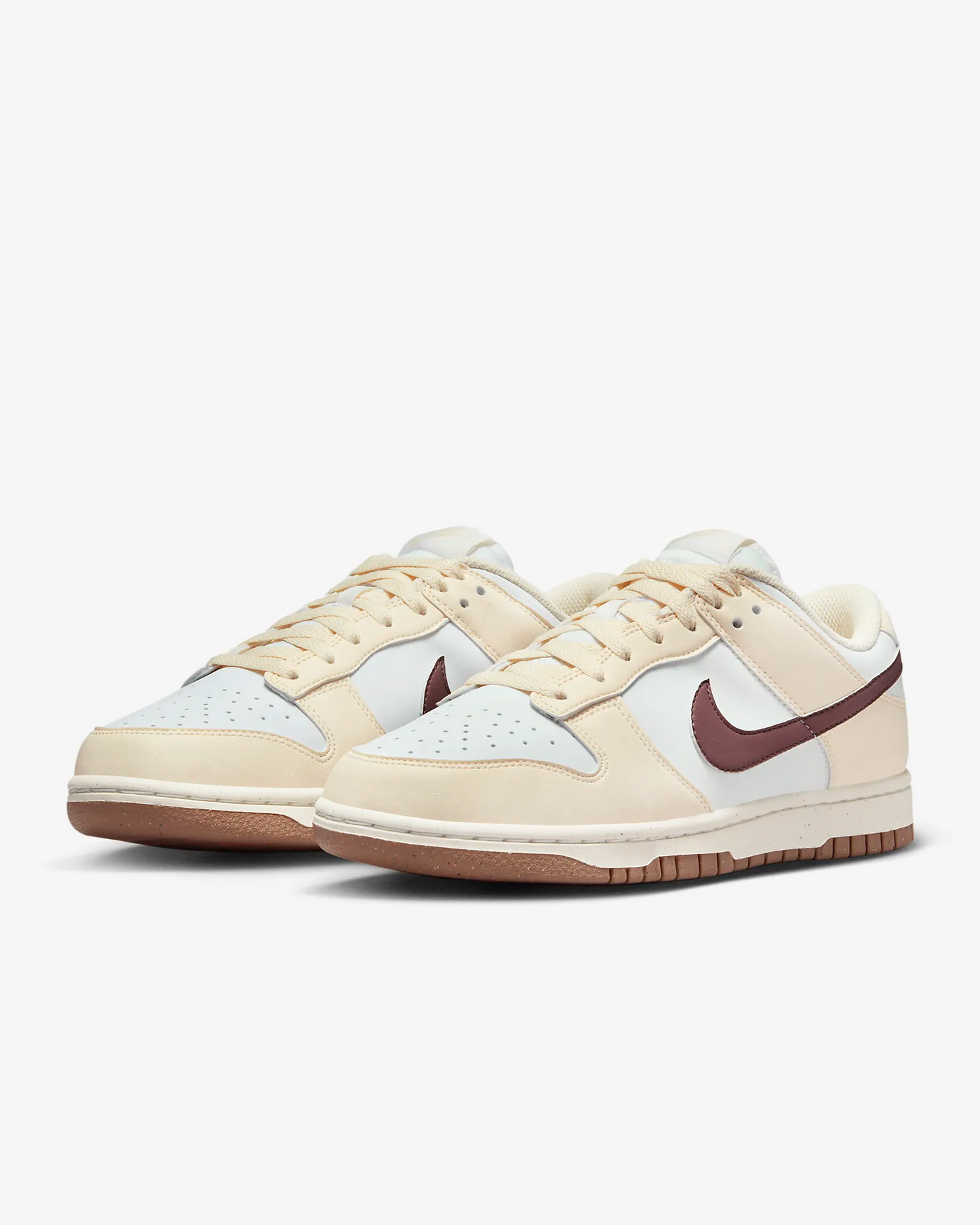 Nike Women's Dunk Low Shoes - Coconut Milk / Summit White / Smokey Mauve