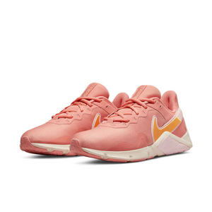 Nike Women's Legend Essential 2 Shoes - Light Pink / Gold