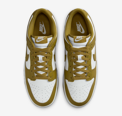 Nike Men's Dunk Low Retro Shoes - White / Pacific Moss - Shopsportive