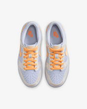 Load image into Gallery viewer, Nike Kid&#39;s Dunk Low GS Shoes - Pale Ivory / Football Grey / White / Melon Tint
