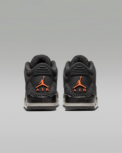 Nike Men's Air Jordan 3 Fear Shoes - Night Stadium / Black / Flat Pewter / Total Orange