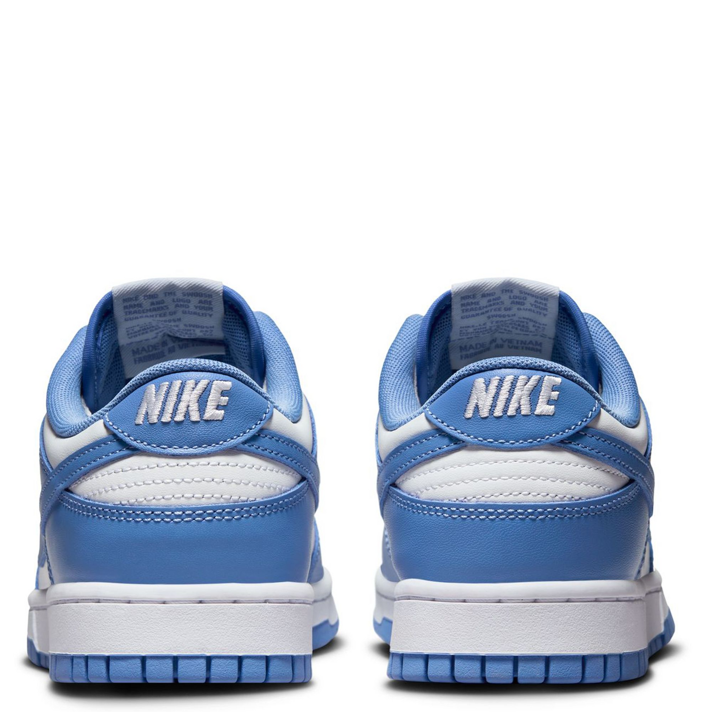 Nike Men's Dunk Low Retro Shoes - Polar Blue / White