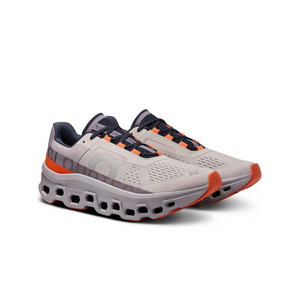 On Running Men's Cloudmonster Shoes - Pearl / Flame